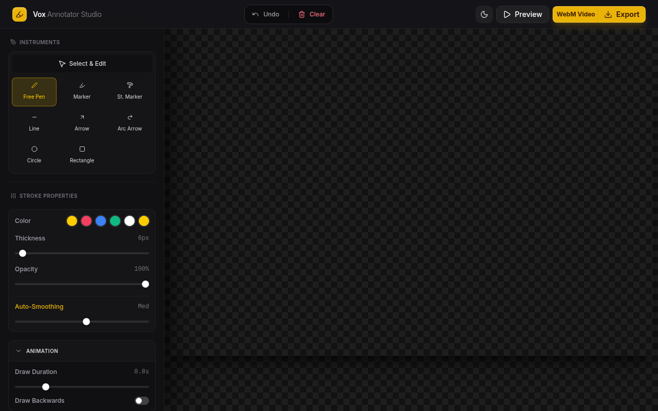 Vox Annotator Studio-Failed